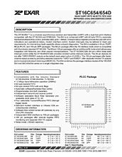 DataSheet ST16C654 pdf